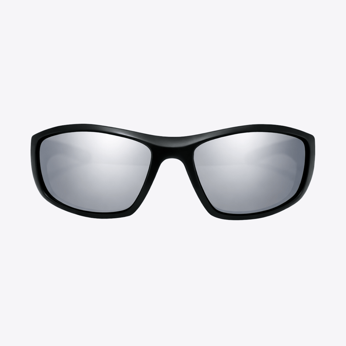 Originals | Black Sunglasses with Silver Polarized Lenses with foam insert, image 3.