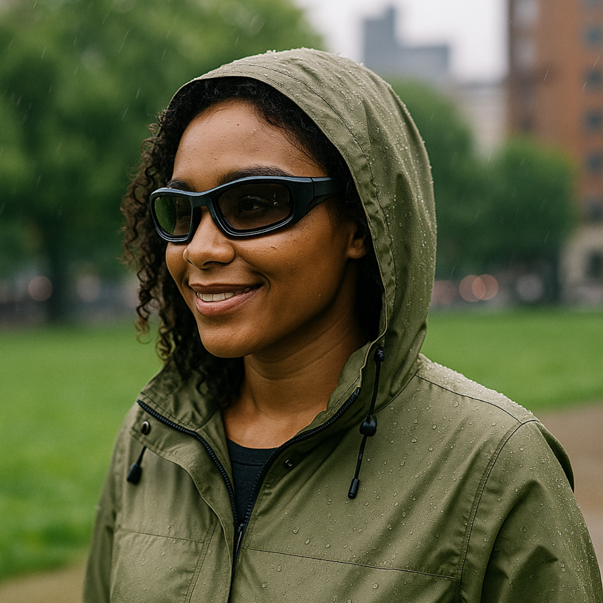 Viento - Jet Black - Clear Lens