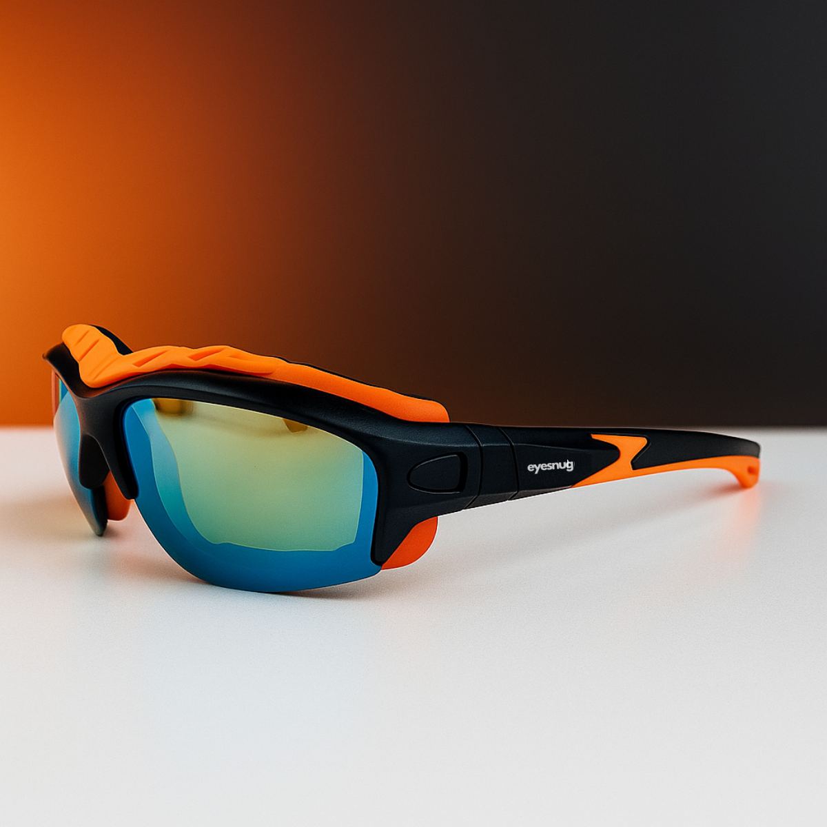Pursuit - Jet Black and Orange