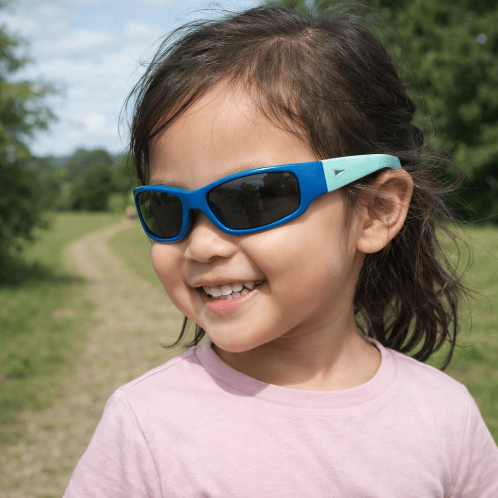Ocean Blue Kids Sunglasses with Signature Lens, Snug Fit, Ages 3-5, image 7.