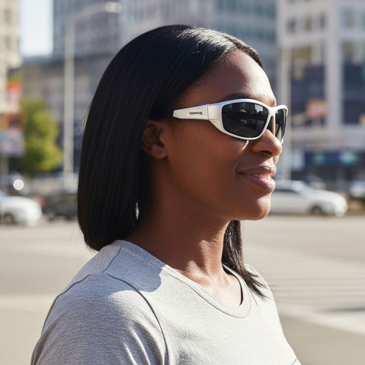 Originals - Smooth Silver & Black - Smoke Lens