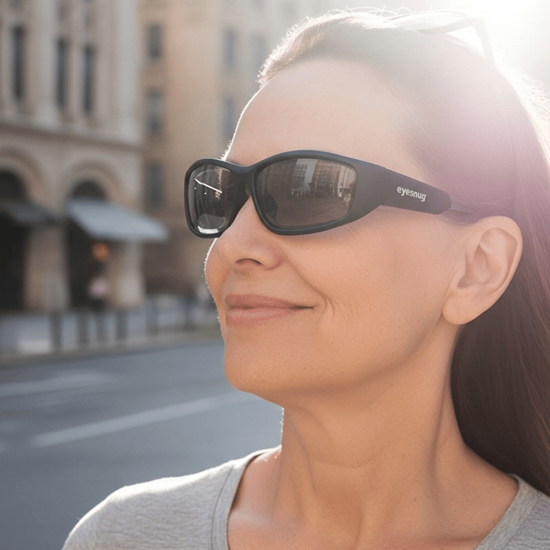 Originals | Black & Silver Sunglasses with Black Standard Lenses with foam insert, image 7.