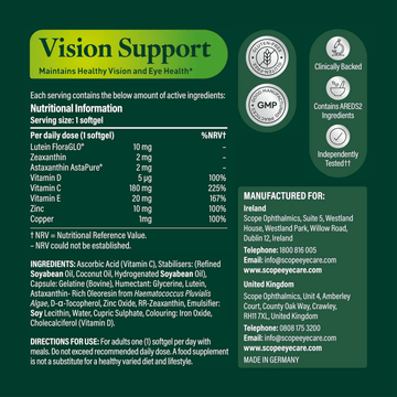 Eyetamins Vision Support 30 Softgels - 30 Day Pack, 3 Month Supply - 90 Capsules, image 2.