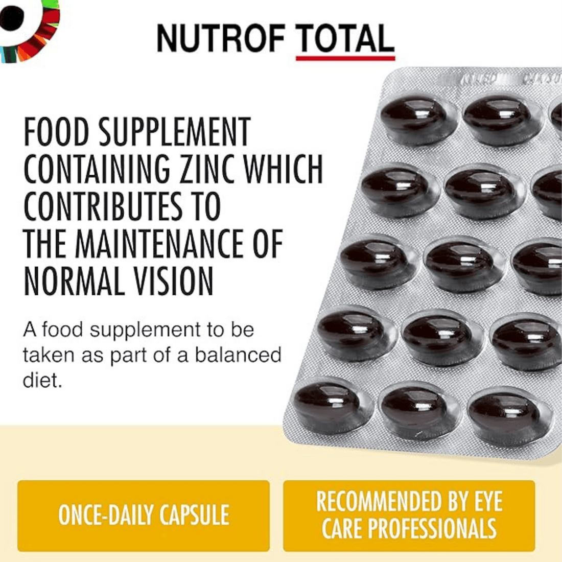 Nutrof Total 30 Softgel Capsules - 30 Day Pack, 3 Month Supply - 90 Capsules, image 2.