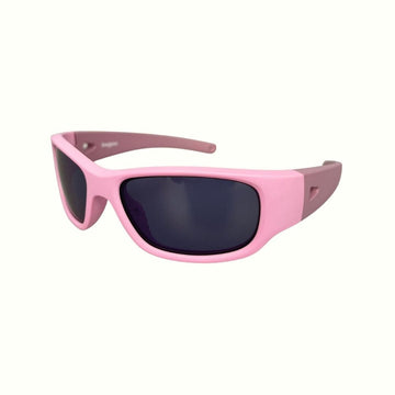 Pink Lilac Kids Sunglasses with Signature Lens, Classic Fit, Ages 3-5, image 3.