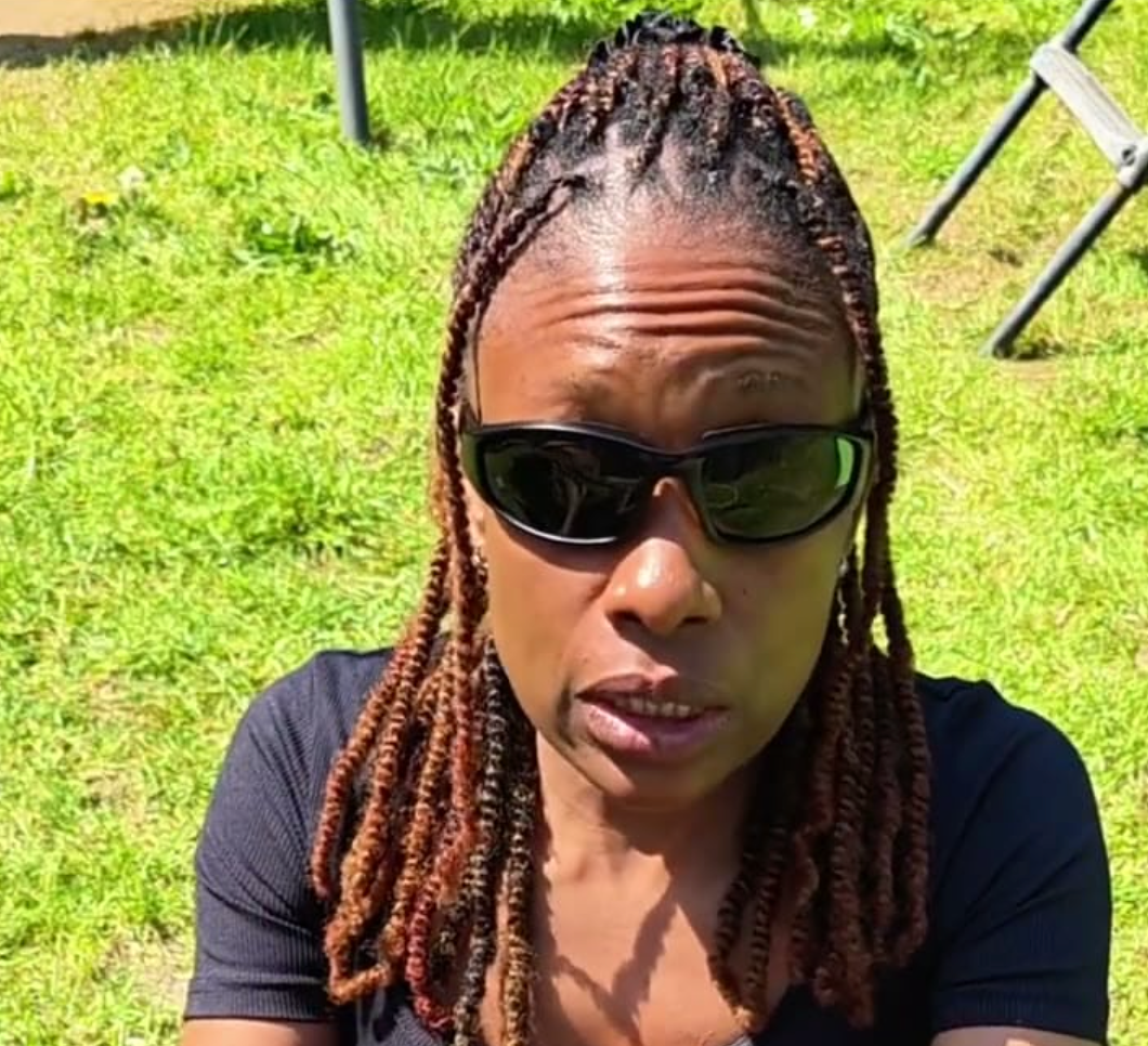 Customer wearing Viento Polarized sunglasses outdoors