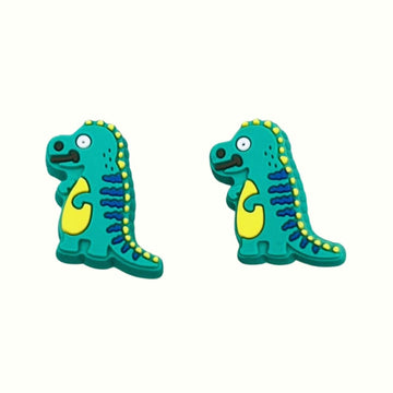 Dinosaur Charms | x1 Pair | 3+ Yrs, image 1.