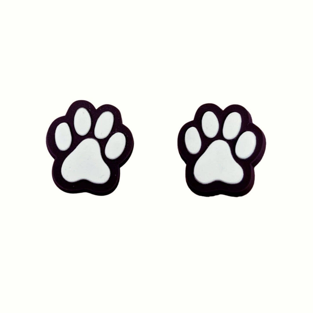 Paw Print Charms | x1 Pair | 3+ Yrs
