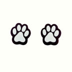 Paw Print Charms | x1 Pair | 3+ Yrs, image 1.