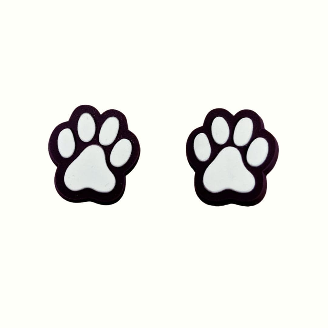 Paw Print Charms | x1 Pair | 3+ Yrs, image 1.