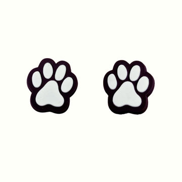 Paw Print Charms | x1 Pair | 3+ Yrs, image 1.