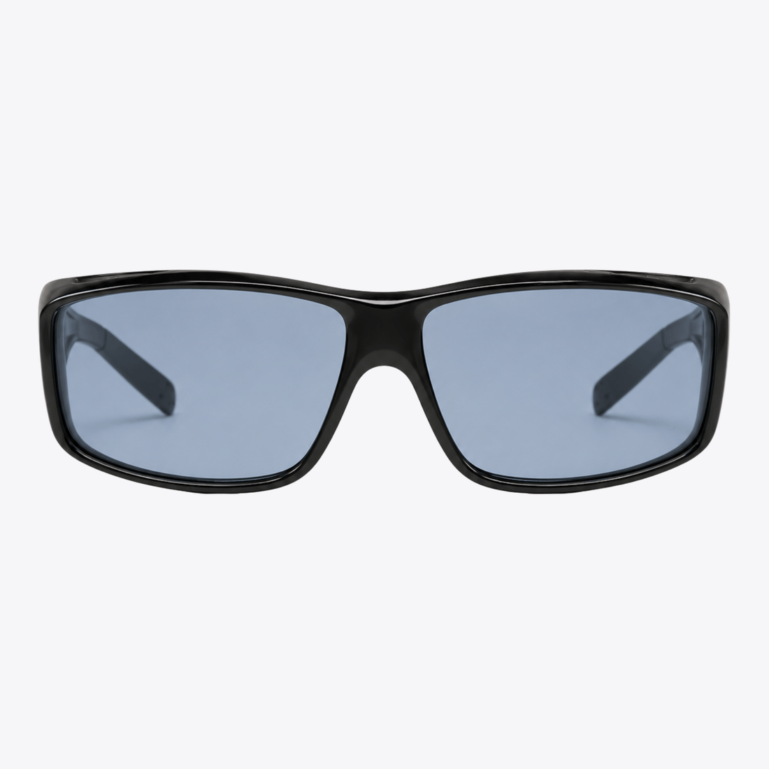 Fitovers | Black Sunglasses with Blue Polarized Lenses, image 3.