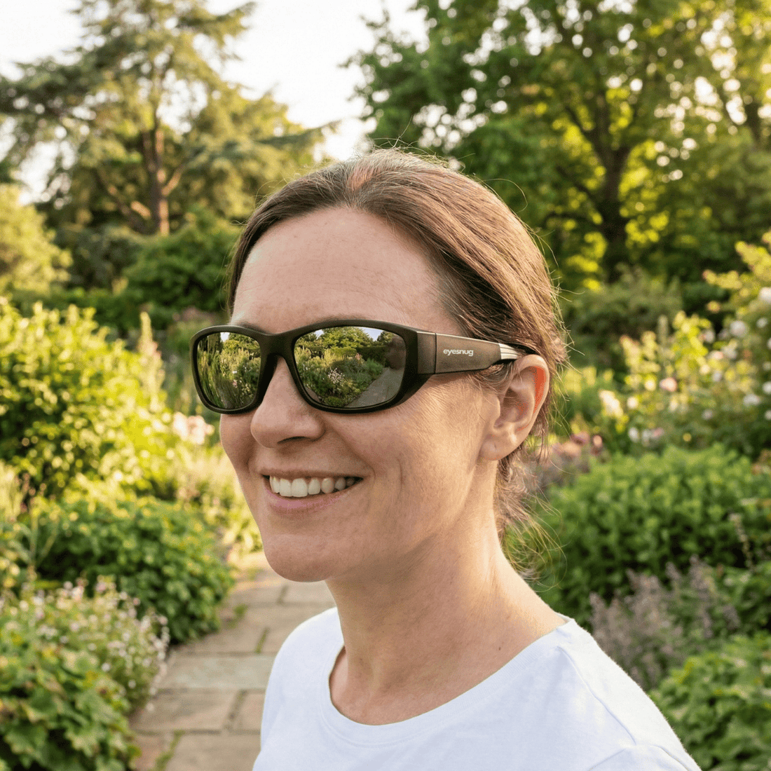 Originals | Black & Silver Sunglasses with Silver Polarized Lenses with foam insert, image 6.