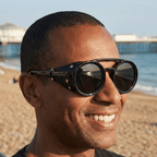 Explorer | Black Sunglasses with Black Polarized Lenses, image 11.
