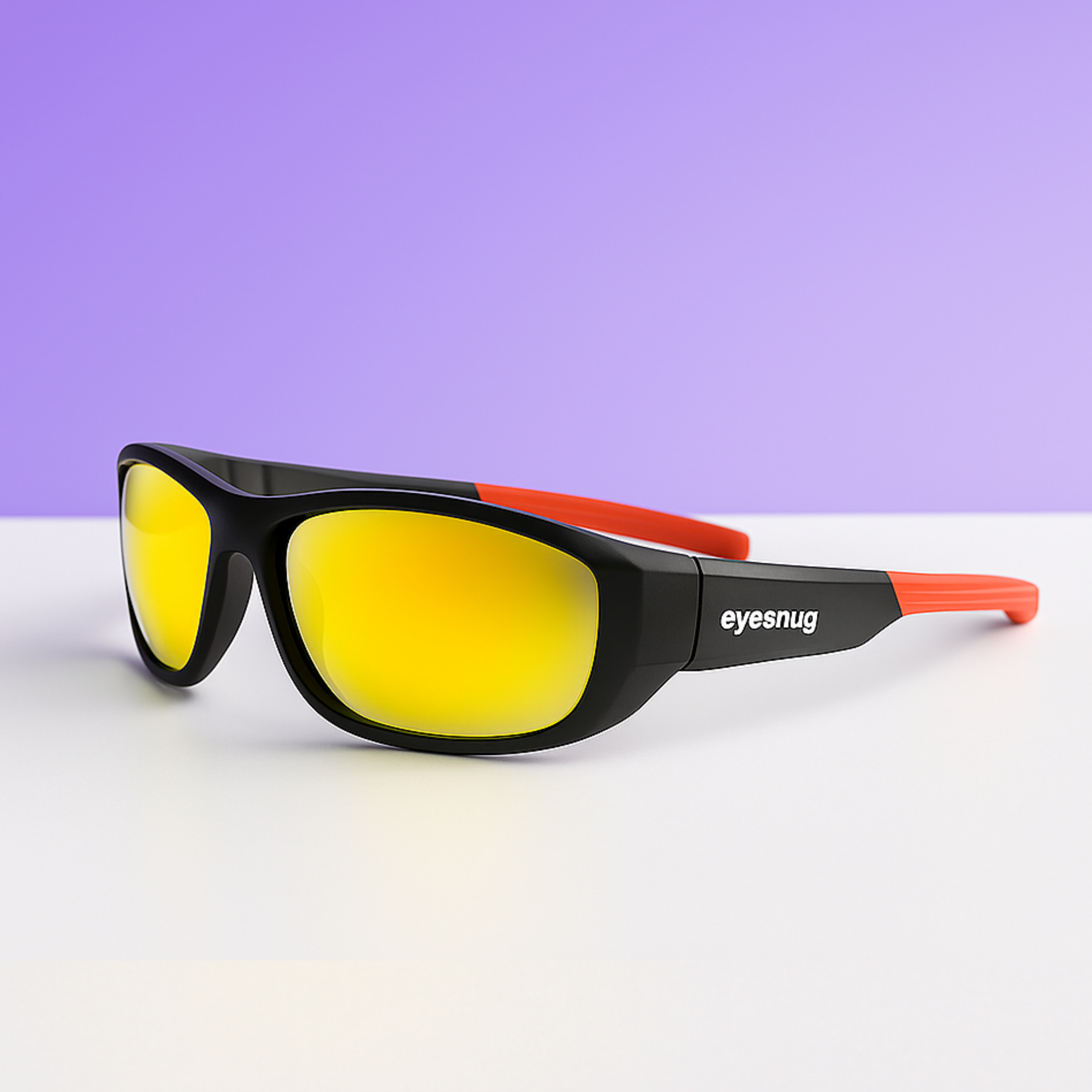 Originals - Jet Black & Red - Sporty Lens