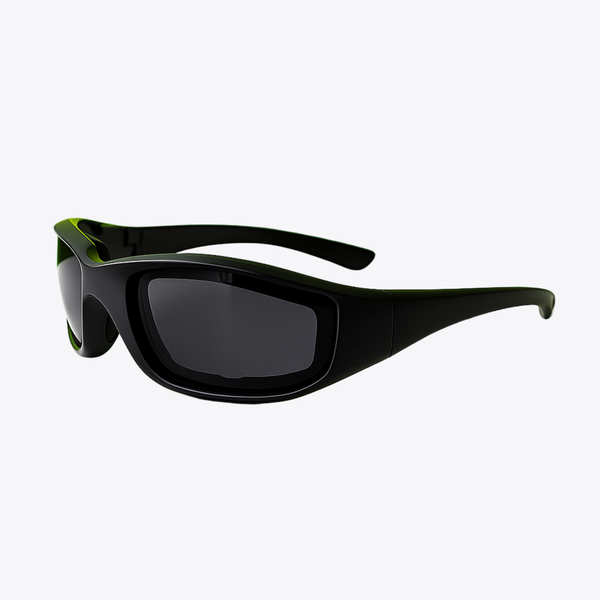 Viento | Black Sunglasses with Black Polarized Lenses