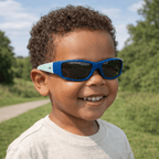 Ocean Blue Kids Sunglasses with Signature Lens, Snug Fit, Ages 3-5, image 11.