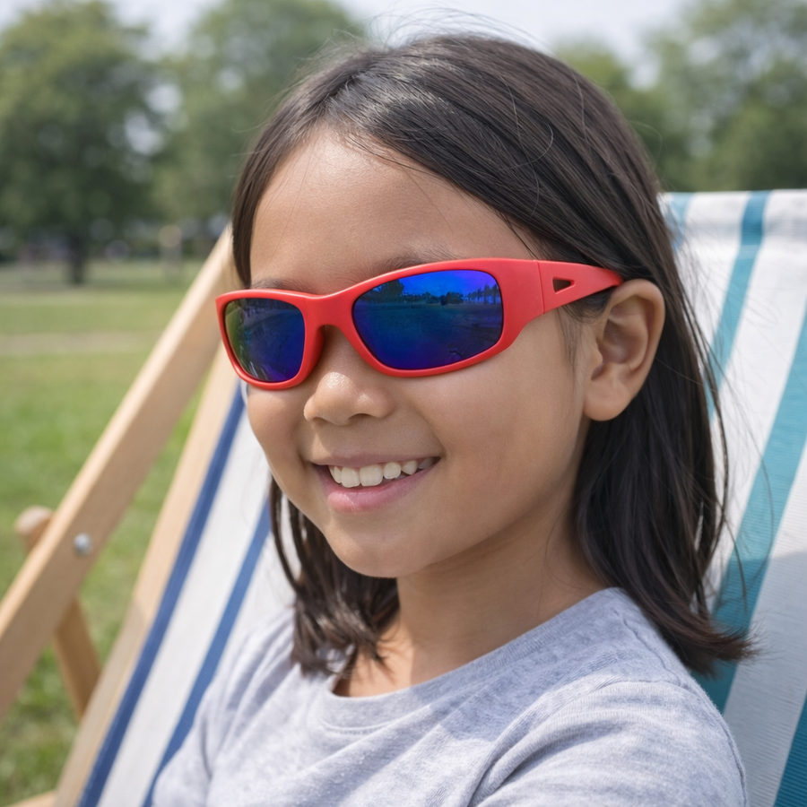 Red | REVO Lens | Snug Fit | 6+ Yrs