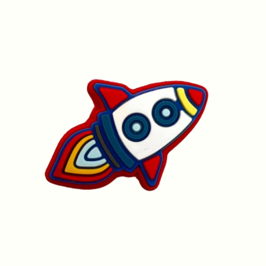 Rocket Ship Charms | x1 Pair | 3+ Yrs