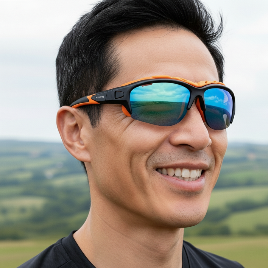 Pursuit | Black & Orange | Orange Lens