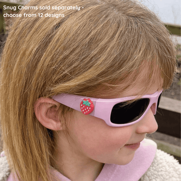 Pink Lilac Kids Sunglasses with Signature Lens, Classic Fit, Ages 3-5, image 5.
