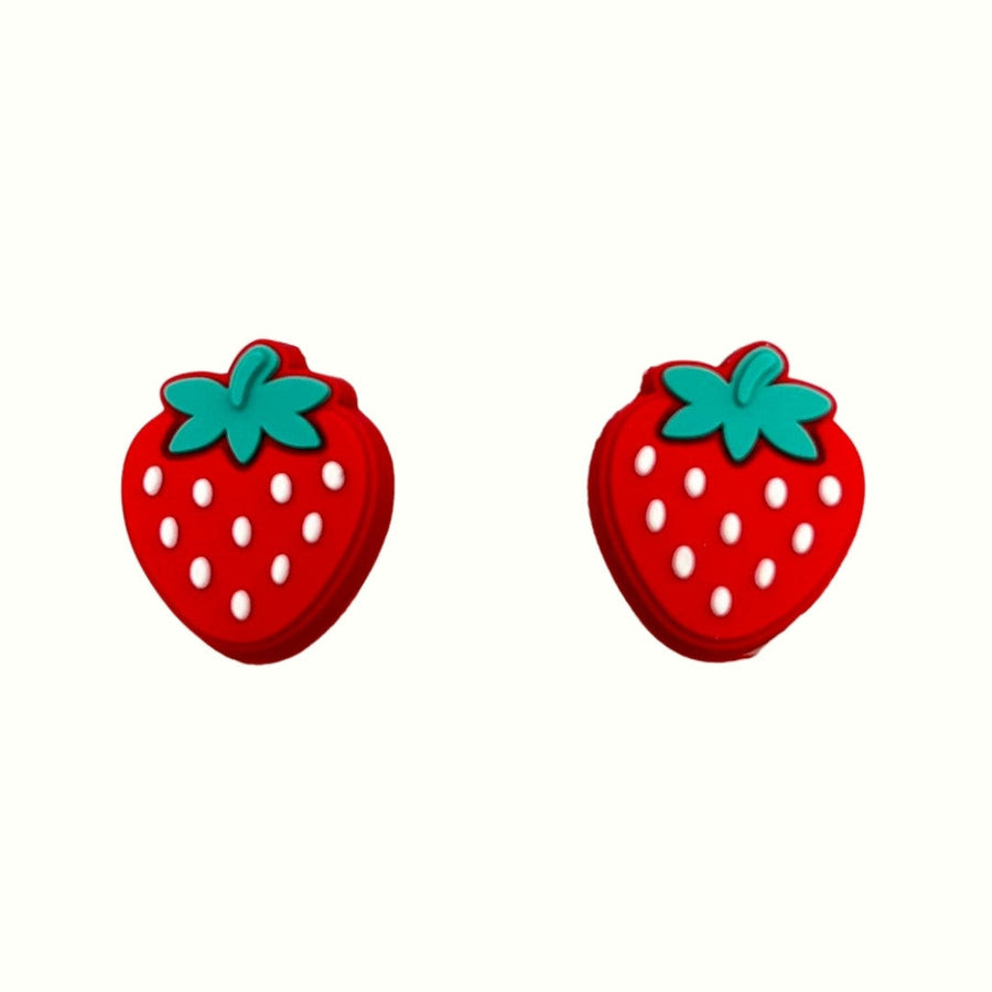 Strawberry Charms | x1 Pair | 3+ Yrs