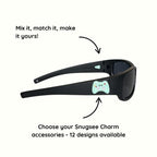 Jet Black Kids Sunglasses with Polarised Lens, Classic Fit, Ages 6+, image 6.