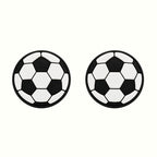 Football Charms | x1 Pair | 3+ Yrs, image 1.