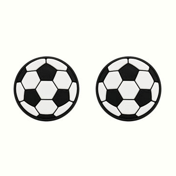 Football Charms | x1 Pair | 3+ Yrs, image 1.