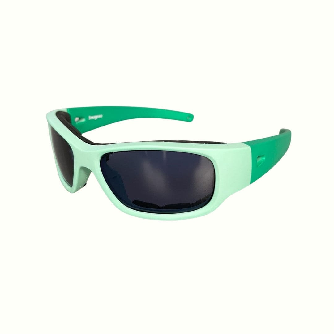 Forest Green Kids Sunglasses with Signature Lens, Snug Fit, Ages 3-5, image 3.