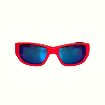 Red Kids Sunglasses with REVO Lens, Snug Fit, Ages 6+, image 4.
