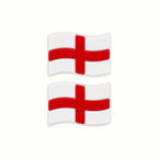 England Flag Charms | x1 Pair | 3+ Yrs, image 1.