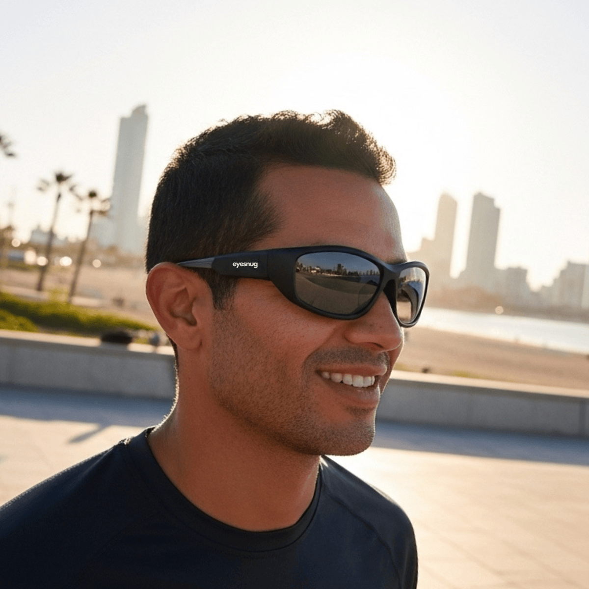 Originals | Black & Silver Sunglasses with Black Standard Lenses with foam insert, image 8.