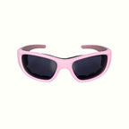 Pink Lilac Kids Sunglasses with Signature Lens, Snug Fit, Ages 6+, image 1.
