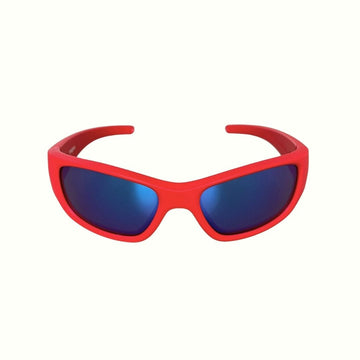 Red Kids Sunglasses with REVO Lens, Classic Fit, Ages 3-5, image 1.