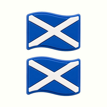 Scotland Flag Charms | x1 Pair | 3+ Yrs, image 1.
