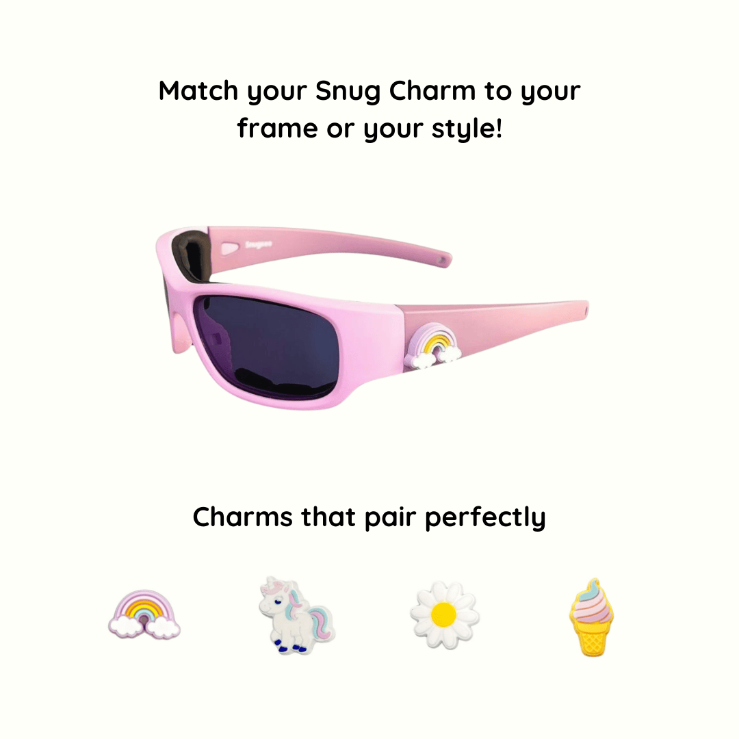 Pink Lilac Kids Sunglasses with Signature Lens, Snug Fit, Ages 6+, image 10.