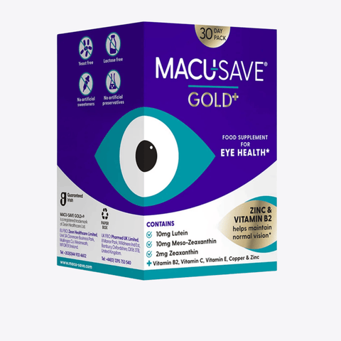 Macu-SAVE Gold+ 90 Softgel Capsules: 30-Day Pack, 1 Month Supply - 90 Capsules, image 1.