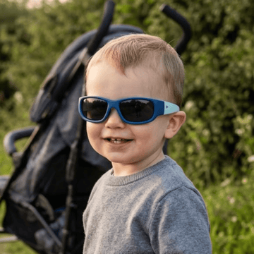 Ocean Blue Toddler Sunglasses with Signature Lens, Snug Fit, Ages 1-2, image 2.