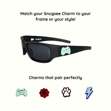 Jet Black Kids Sunglasses with Polarised Lens, Classic Fit, Ages 6+, image 5.