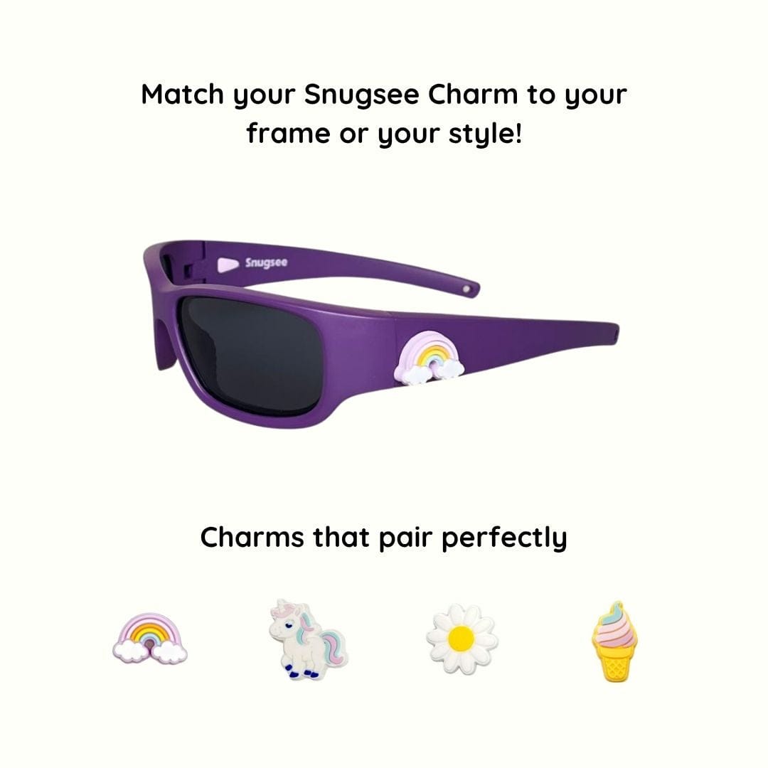 Plum Purple Kids Sunglasses with Polarised Lens, Classic Fit, Ages 6+, image 6.