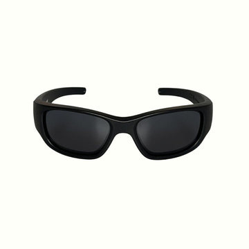 Jet Black Kids Sunglasses with Polarised Lens, Classic Fit, Ages 3-5+, image 1.
