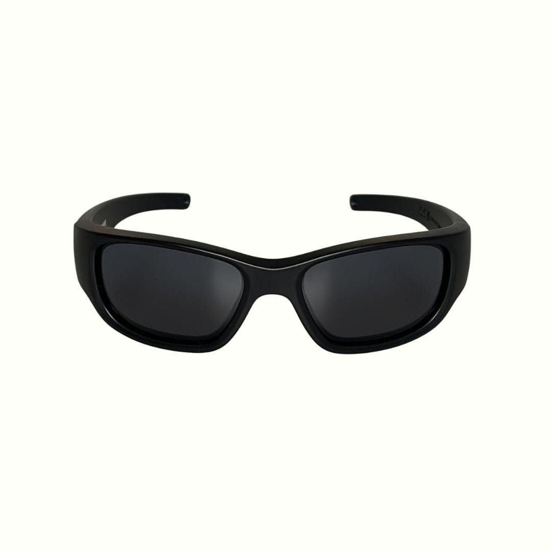 Jet Black Kids Sunglasses with Polarised Lens, Classic Fit, Ages 6+, image 1.