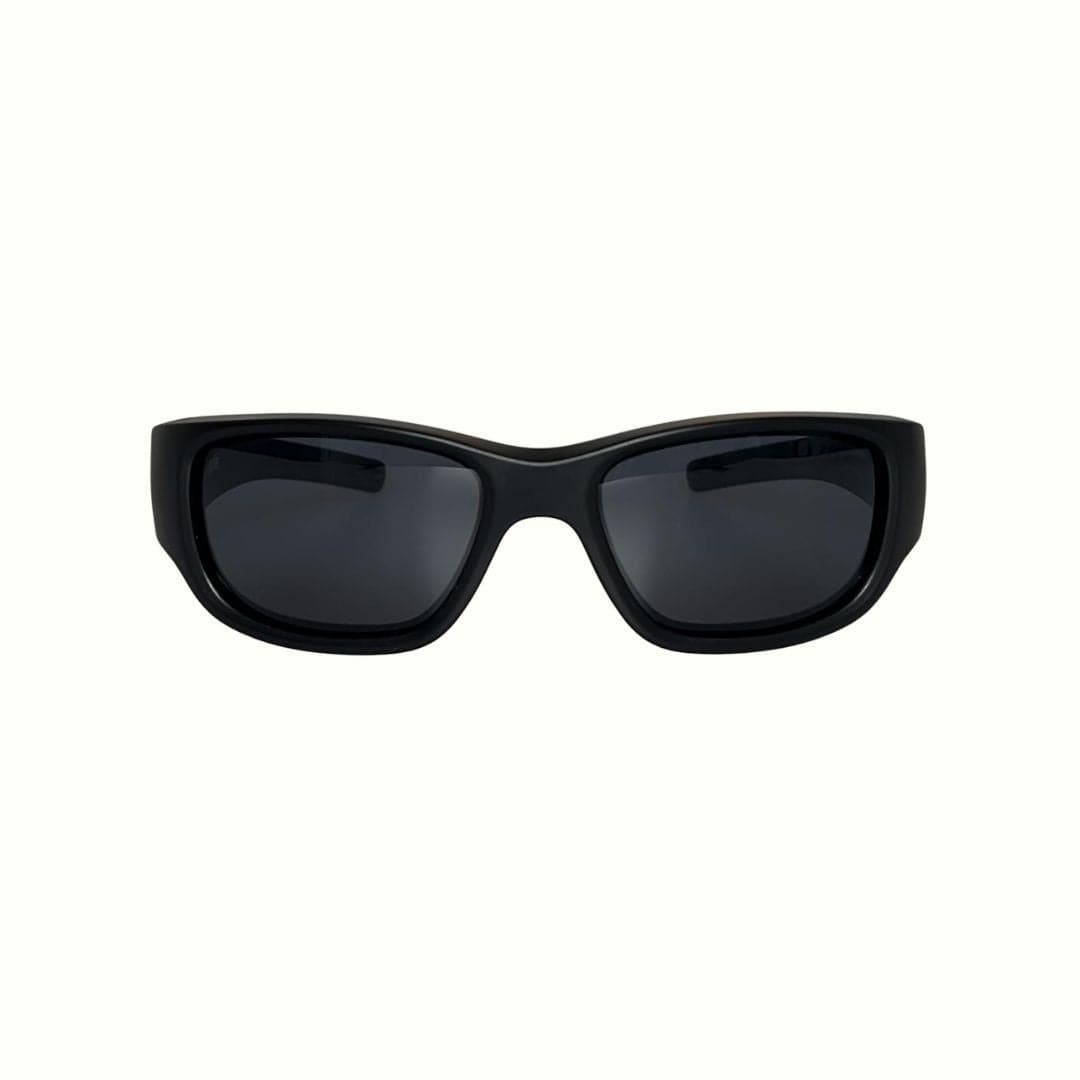 Jet Black Kids Sunglasses with Polarised Lens, Classic Fit, Ages 6+, image 7.