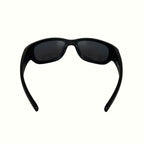 Jet Black Kids Sunglasses with Polarised Lens, Classic Fit, Ages 6+, image 8.