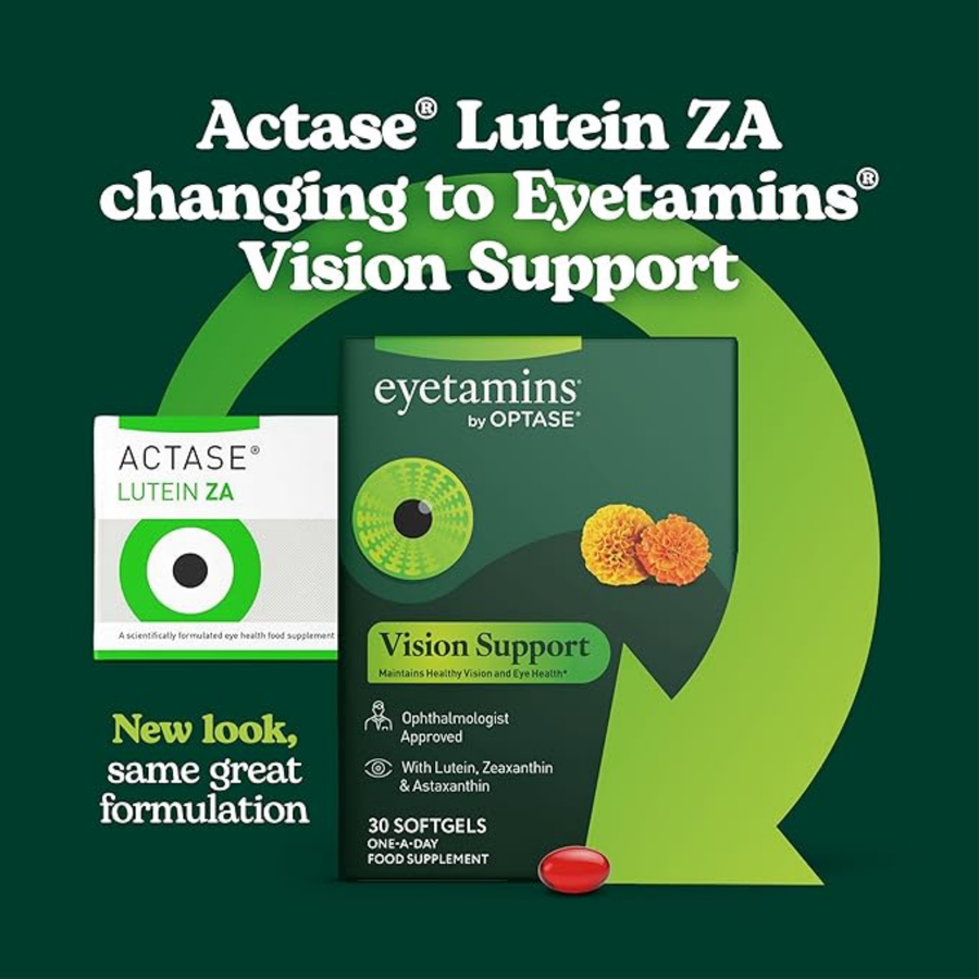 Eyetamins Vision Support 30 Softgels - 30 Day Pack