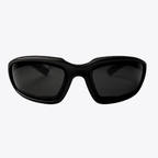 Viento | Black Sunglasses with Black Standard Lenses with foam insert, image 3.