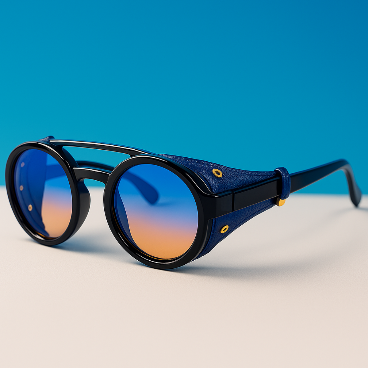 Explorer - Navy & Black - Gradient Lens
