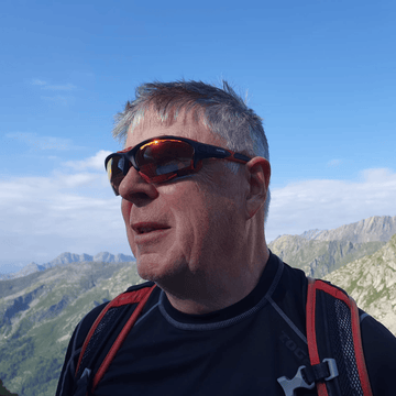 Pursuit | Black & Red Photochromic Sunglasses with Electric Red Lenses