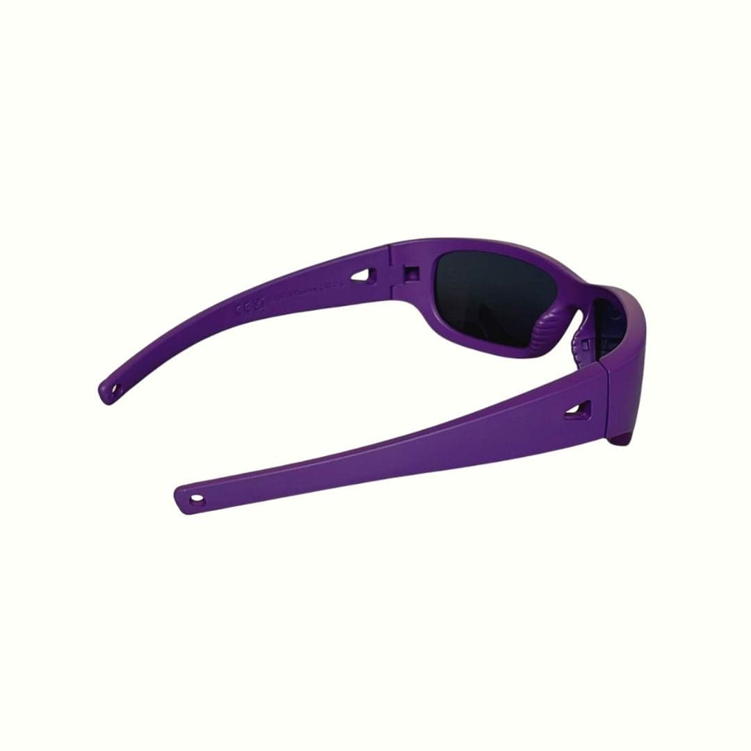 Plum Purple Kids Sunglasses with Polarised Lens, Classic Fit, Ages 6+, image 10.